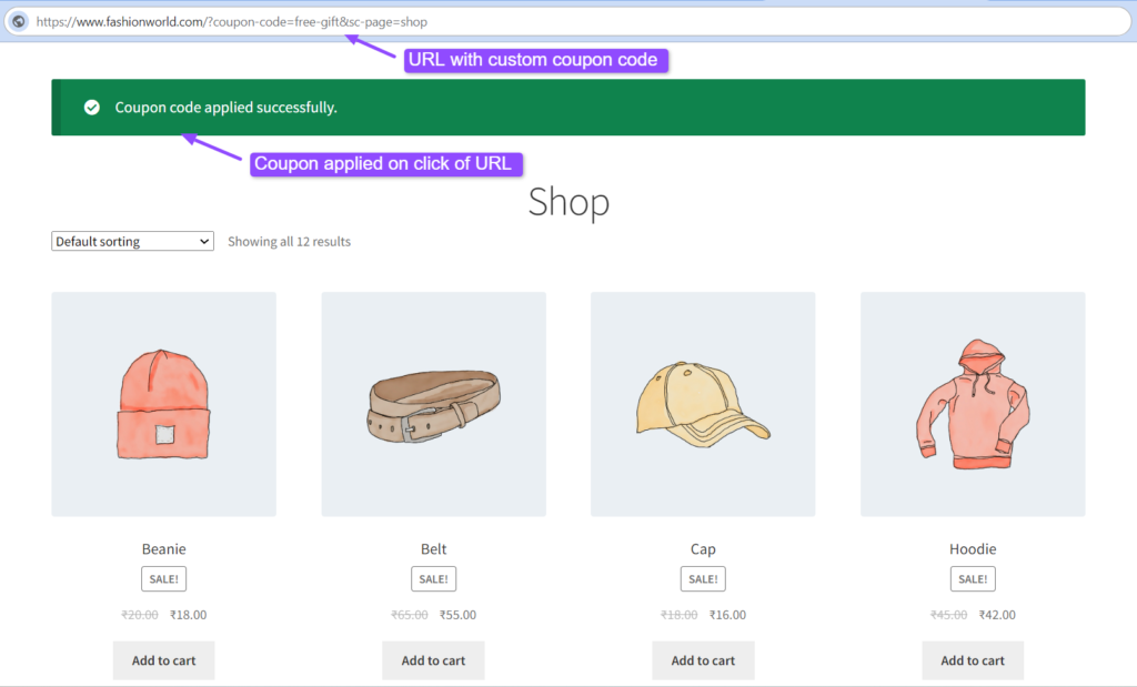 How to Auto Apply Coupons in Woocommerce Using Coupon Urls