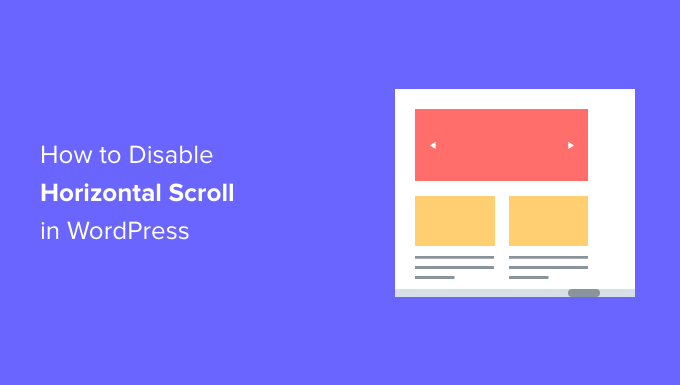 How to Disable Overflow in Wordpress Remove Horizontal Scroll