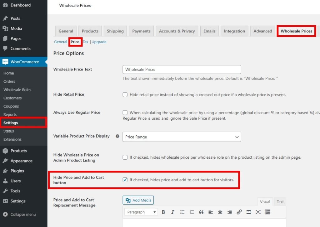 How to Hide Prices in Woocommerce