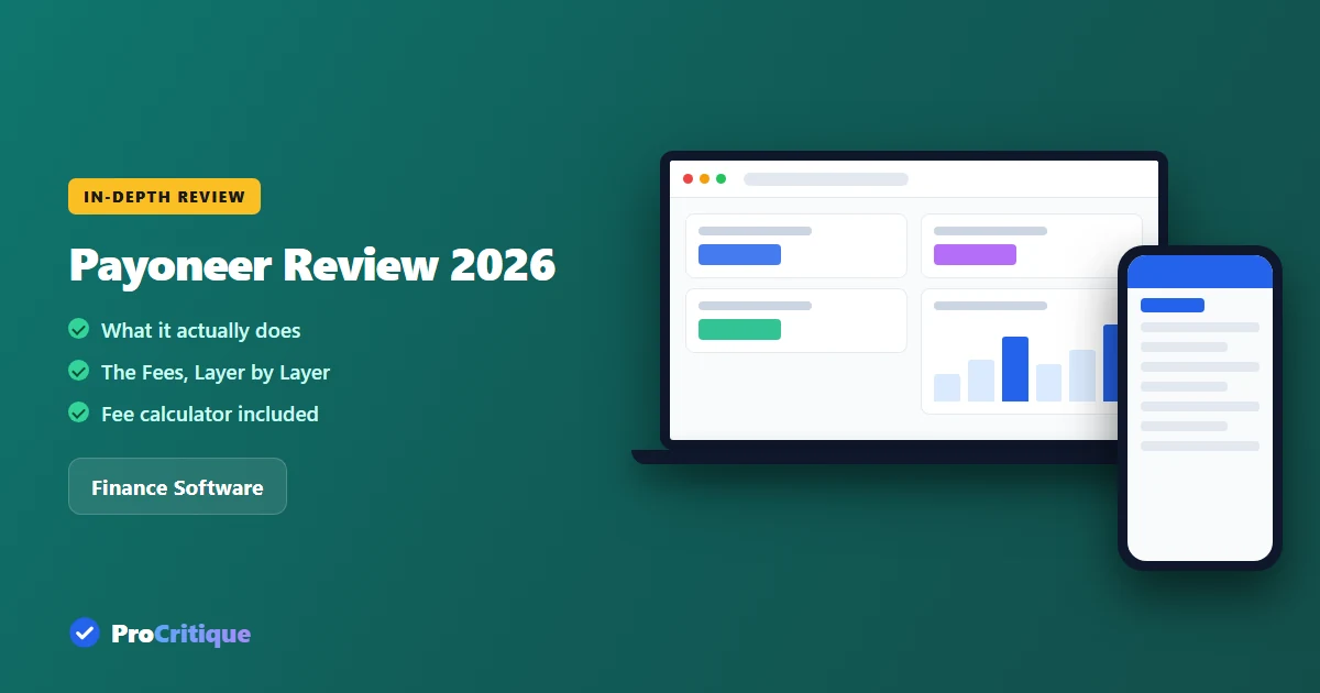 Payoneer Review 2026: What It Really Costs to Get Paid