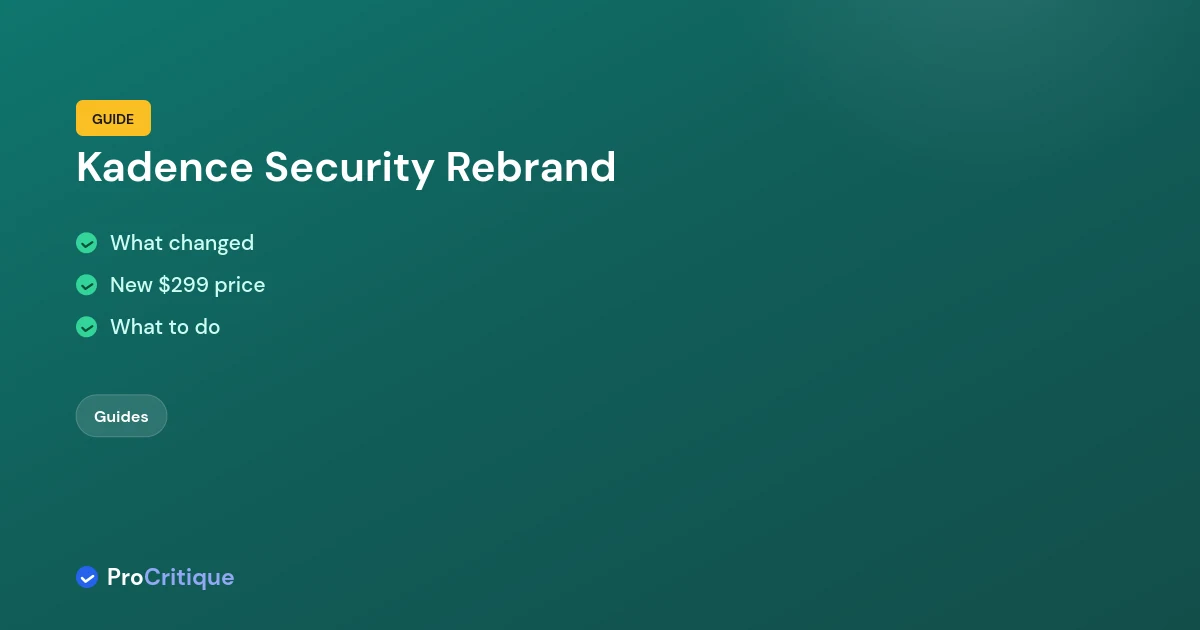 What Happened to Solid Security? The Kadence Security Rebrand Explained