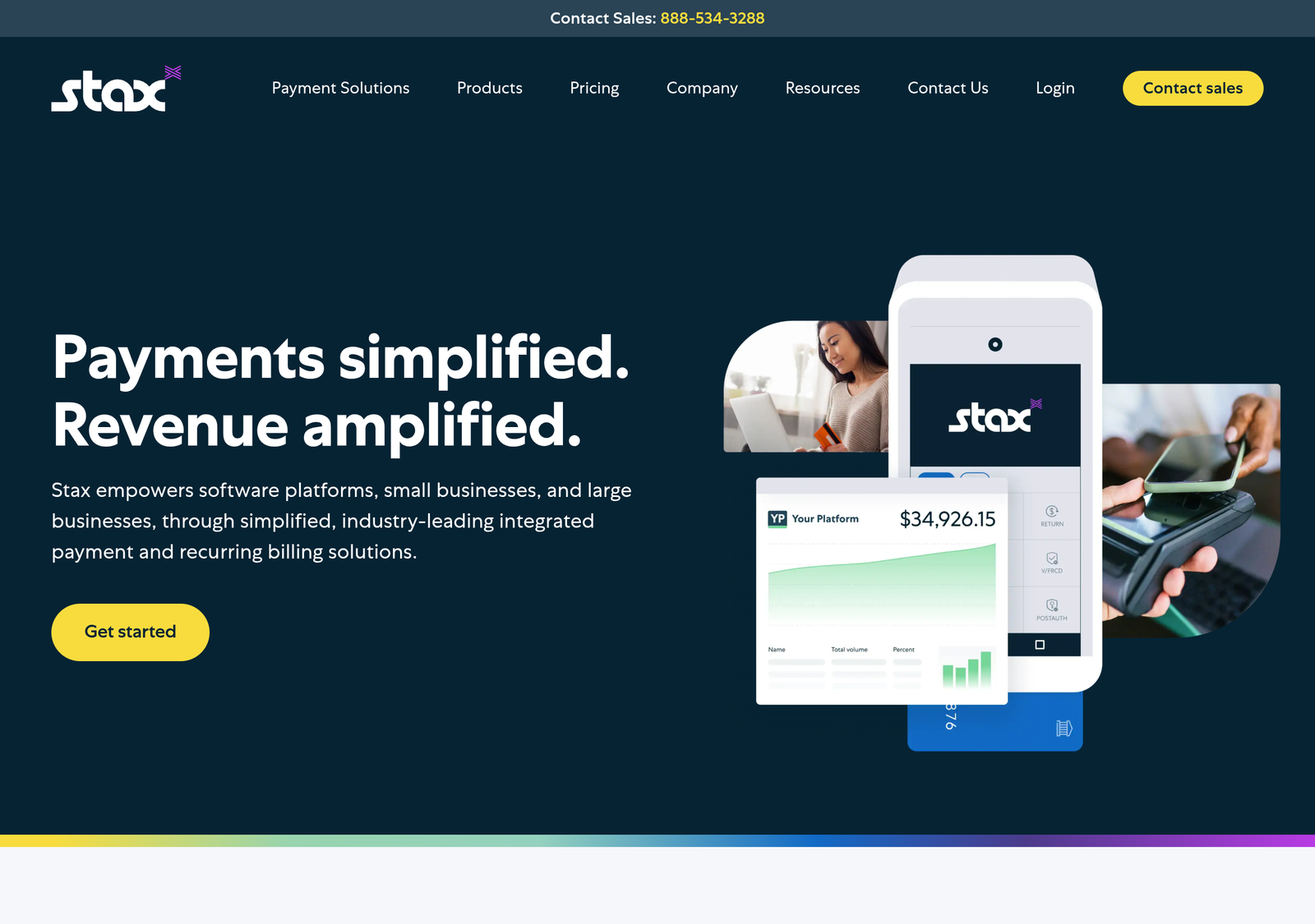 Stax's homepage